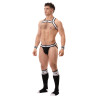 Barcode Berlin Jockstrap Top Noir